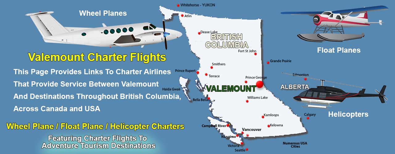 Valemount BC Air Charter Directory